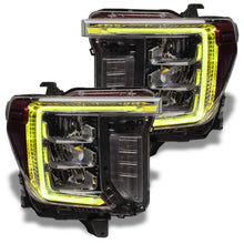 Load image into Gallery viewer, Oracle 20-21 GMC Sierra 2500/3500 HD RGB+W Headlight DRL Upgrade Kit - ColorSHIFT 2
