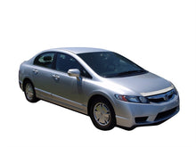 Load image into Gallery viewer, AVS 06-10 Honda Civic Aeroskin Low Profile Hood Shield - Chrome
