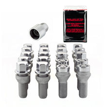 Load image into Gallery viewer, McGard 5 Lug Hex Install Kit w/Locks (Cone Seat Bolt) M14X1.5 / 17mm Hex / 30.5mm Shank L. - Chrome
