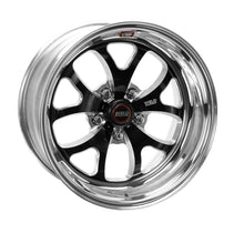 Load image into Gallery viewer, Weld S76 17x5 / 5x120mm BP / 3.3in. BS Black Wheel (Medium Pad) - Non-Beadlock
