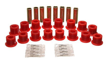 Load image into Gallery viewer, Energy Suspension 94-06 Hummer H1 Red Front &amp; Rear End Control Arm Bushing Set
