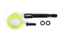 Load image into Gallery viewer, Perrin 08-14 Subaru WRX/STI Hatchback Tow Hook Kit (Rear) - Neon Yellow
