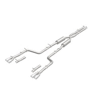 Load image into Gallery viewer, MagnaFlow Cat-Back, SS, 2.5in, Quad Split Rear 3.5in Tip 2015 Dodge Challenger 3.6L V6
