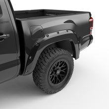 Load image into Gallery viewer, EGR 16+ Toyota Tacoma w/Mudflap Bolt-On Look Color Match Fender Flares - Set - Black
