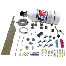 Load image into Gallery viewer, Nitrous Express V8AN Gasoline EFI Nitrous Kit (100-500HP) w/10lb Bottle
