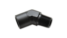 Load image into Gallery viewer, Vibrant 1/2in NPT Female to Male 45 Degree Pipe Adapter Fitting
