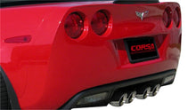 Load image into Gallery viewer, Corsa 12-13 Chevrolet Corvette C6 ZR1 Sport Cat-Back Dual Rear Exit w/ Twin 4.0in Pol Tips
