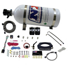 Load image into Gallery viewer, Nitrous Express 2014+ GM 6.2L Truck Nitrous Plate Kit (35-300HP) w/10lb Bottle
