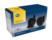 Load image into Gallery viewer, Hella Horn Kit Bx Black Trumpet 24V Univ
