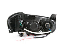 Load image into Gallery viewer, ANZO 2002-2003 Nissan Maxima Crystal Headlights w/ Halo Black
