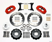 Load image into Gallery viewer, Wilwood Narrow Superlite 6R Front Hub Kit 12.88in Red 79-87 GM G Body

