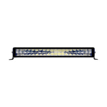 Load image into Gallery viewer, Go Rhino Xplor Blackout Series Dbl Row LED Light Bar (Side/Track Mount) 21.5in. - Blk
