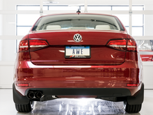 Load image into Gallery viewer, AWE Tuning 09-14 Volkswagen Jetta Mk6 1.4T Track Edition Exhaust - Diamond Black Tips
