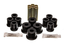 Load image into Gallery viewer, Energy Suspension Fd 4 Wd Frt Sprg Bush Set - Black
