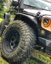 Load image into Gallery viewer, Oracle 7in High Powered LED Headlights - Black Bezel - ColorSHIFT 2.0
