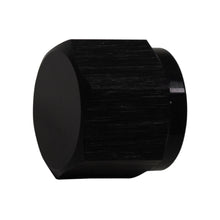 Load image into Gallery viewer, DeatschWerks 6AN Female Flare Cap - Anodized Matte Black
