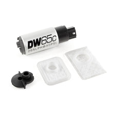 Load image into Gallery viewer, DeatschWerks 97-04 Jeep Wrangler 2.5L/4.0L DW65C 265lph Compact Fuel Pump w/ Install Kit
