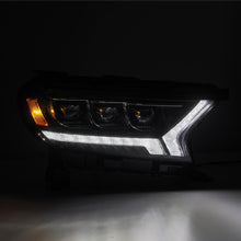 Load image into Gallery viewer, AlphaRex 19-21 Ford Ranger NOVA LED Proj Headlights Plank Style Black w/Activ Light/Seq Signal/DRL
