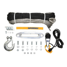 Load image into Gallery viewer, Superwinch 9500 LBS 12V DC 3/8in x 80ft Synthetic Rope Tiger Shark 9500 Winch
