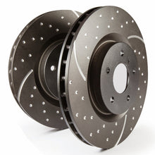 Load image into Gallery viewer, EBC 2015+ Chevy SS 6.2 GD Sport Slotted and Dimpled Rear Rotors
