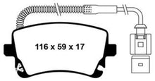 Load image into Gallery viewer, EBC 09-11 Audi A6 Quattro 3.0 Supercharged Redstuff Rear Brake Pads
