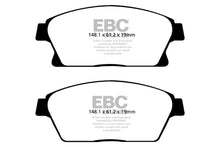 Load image into Gallery viewer, EBC 13+ Buick Encore 1.4 Turbo Greenstuff Front Brake Pads
