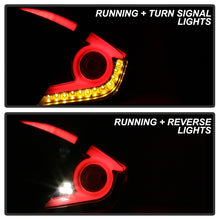 Load image into Gallery viewer, Spyder 16-19 Honda Civic 4 Door Light Bar LED Tail Lights - Black - ALT-YD-HC164D-LB-BK
