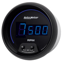 Load image into Gallery viewer, Autometer Cobalt Digital 85.7mm Black In-Dash Tachometer
