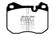 Load image into Gallery viewer, EBC 79-88 Porsche 924 2.0 Turbo Greenstuff Front Brake Pads
