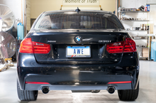 Load image into Gallery viewer, AWE Tuning BMW F3X 335i/435i Touring Edition Axle-Back Exhaust - Diamond Black Tips (90mm)
