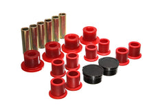 Load image into Gallery viewer, Energy Suspension 98-11 Ford Ranger Red Rear Leaf Spring Bushing Set
