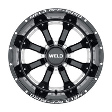 Load image into Gallery viewer, Weld Off-Road W125 20X9 Granada Eight 8X180 ET00 BS5.00 Gloss Black MIL 124.3
