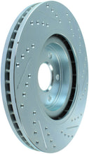 Load image into Gallery viewer, StopTech Select Sport Sport Nissan Slotted and Drilled Front Right Rotor

