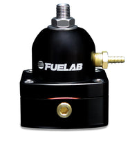 Load image into Gallery viewer, Fuelab 515 TBI Adjustable FPR 10-25 PSI (2) -6AN In (1) -6AN Return - Black

