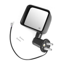 Load image into Gallery viewer, Omix Heated Power Mirror Left Black- 11-13 Wrangler
