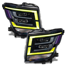 Load image into Gallery viewer, Oracle 21-22 Nissan Titan RGB+W Headlight DRL Upgrade - ColorSHIFT w/ 2.0 Controller
