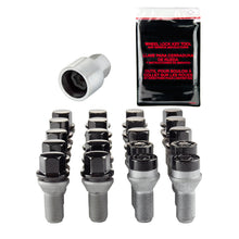 Load image into Gallery viewer, McGard 4 Lug Hex Install Kit w/Locks (Cone Seat Bolt) M12X1.25 / 17mm Hex / 22.0mm Shank L. - Black
