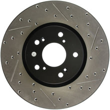 Load image into Gallery viewer, StopTech 04-08 Acura TL (Brembo Caliber) SportStop Slotted &amp; Drilled Left Front Rotor
