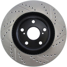 Load image into Gallery viewer, StopTech 07-09 Lexus ES 250/ES 300/ ES330/ES350 SportStop Slotted &amp; Drilled Right Front Rotor
