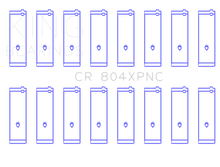 Load image into Gallery viewer, King Ford 260CI / 289CI / 302CI 5.0L Windsor Coated Performance Rod Bearing Set
