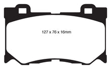 Load image into Gallery viewer, EBC 08-13 Infiniti FX50 5.0 Greenstuff Front Brake Pads
