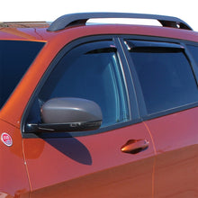 Load image into Gallery viewer, Westin 2014-2018 Jeep Cherokee Wade In-Channel Wind Deflector 4pc - Smoke
