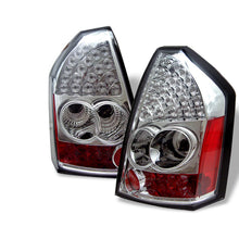 Load image into Gallery viewer, Spyder Chrysler 300 05-07 LED Tail Lights Chrome ALT-YD-CHR305-LED-C
