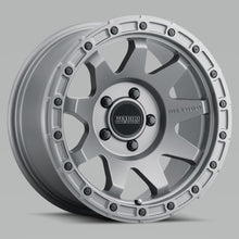 Load image into Gallery viewer, Method MR317 17x8.5 0mm Offset 5x150 110.5mm CB Matte Titanium Wheel
