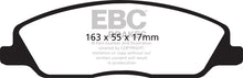 Load image into Gallery viewer, EBC 10-14 Ford Mustang 3.7 Redstuff Front Brake Pads
