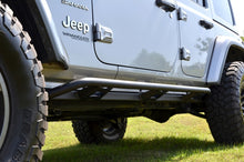 Load image into Gallery viewer, N-Fab Trail Slider Steps 18-20 Jeep Wrangler JL 4 Door SUV - SRW - Textured Black
