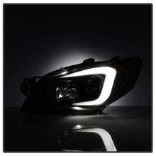 Load image into Gallery viewer, Spyder Subaru WRX 2006-2007 Projector Headlights - Halogen Only - Black PRO-YD-SWRX06-LBDRL-BK
