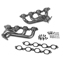 Load image into Gallery viewer, BBK 14-18 GM Truck 5.3/6.2 1 3/4in Shorty Tuned Length Headers - Titanium Ceramic
