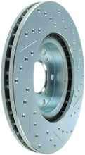 Load image into Gallery viewer, StopTech Select Sport 06-15 Honda Civic Si Slotted and Drilled Right Front Rotor
