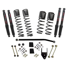 Load image into Gallery viewer, Skyjacker 2020 Jeep JL 4WD Rub Diesel 3.5-4in Dual Rate Long Trvl Sus Lift Kit w/Blk Max Shocks
